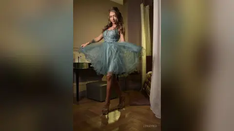 LesleyRed — Little blue dress 👗