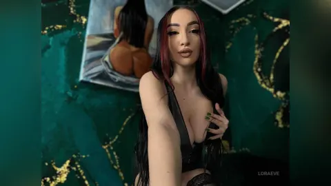 LoraEve — Leather fetish! 