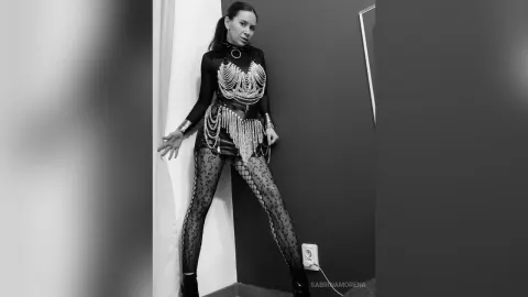 SabrinaMorena — Chains and leather