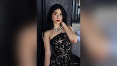AlexaWane — Dress black sensual
