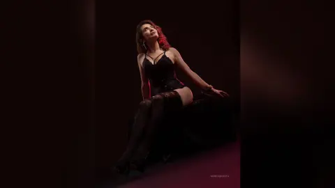 MonicaBedoya — black and red