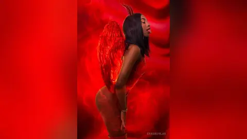 ErikaRowlan — Shhhhh i will take u to heaven or hell 