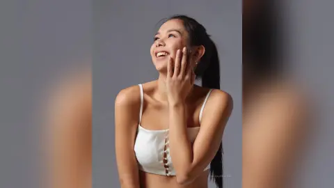 NathalieWalton — photoshoot in white