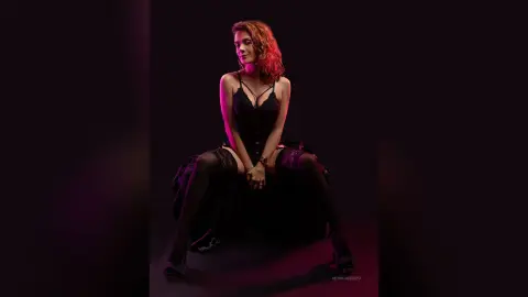 MonicaBedoya — black and red