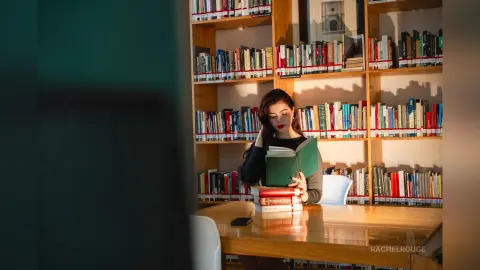 RachelRouge — Sexy library📚