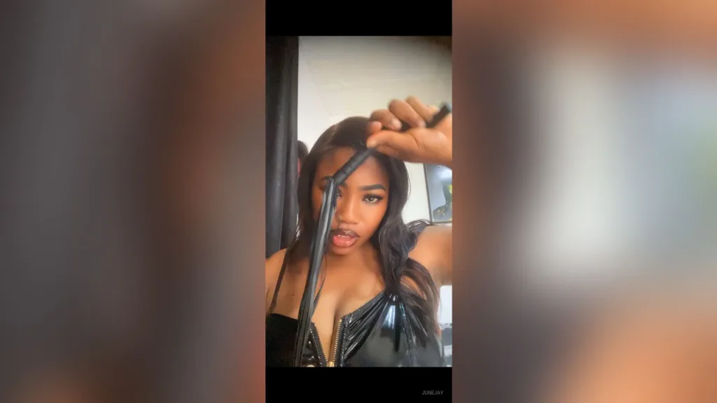 JuneJay — Being bad and mischievous in leather