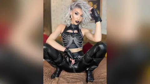 EmmaAmstrong — latex and leather