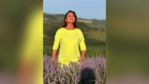 EmmaNancy — Green dress & Lavanda