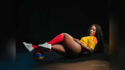 MelanyDavish — Ready for the world cup ⚽🔥
