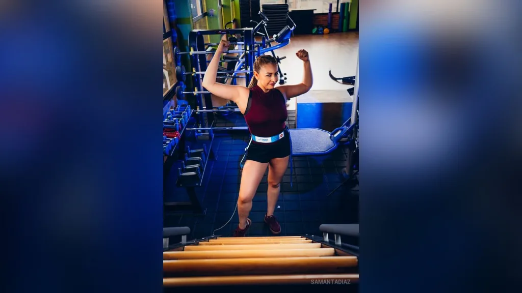 SamantaDiaz — working out