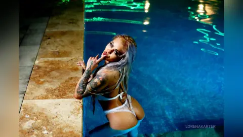 LorenaKarter — Pool Time