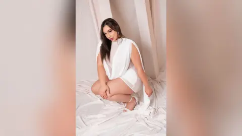 CarolineBleir — Soft in white… dangerous in private 🤍😉
