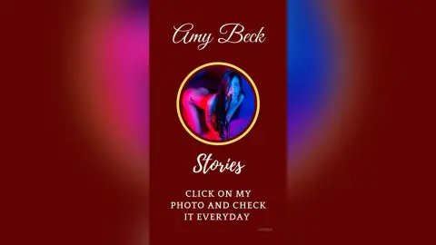 AmyBeck — you will love to see my stories ;)