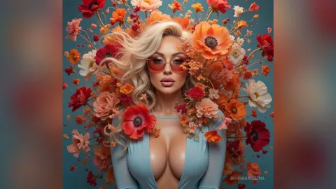 DonnaAnjelina — All in Flowers
