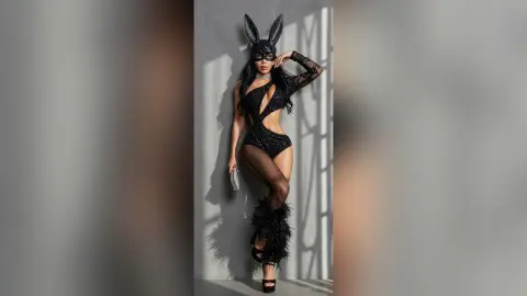 AnyaHills — Bunny 🐰🐇🖤🤍