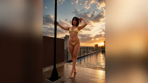 KassieTomey — hot sunset