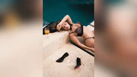AleskaCollins — Glamour and pool
