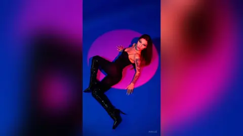 EveLux — Redhead in blue light💦