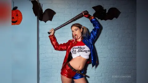 Zendaya — Happy Halloween boner