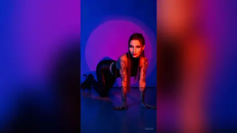 EveLux — Redhead in blue light💦