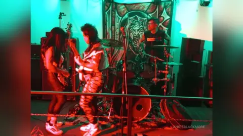 AngieBlackmore — TOUR CHILE 2025  VIRGIN KILLER BAND!!!!