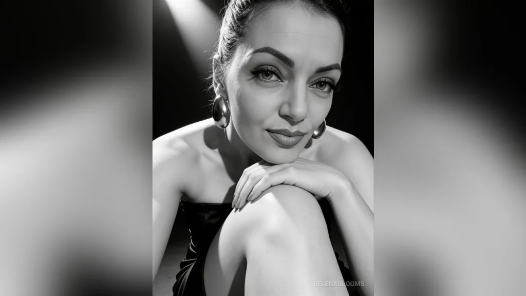 SelenaBlooms — Black and white
