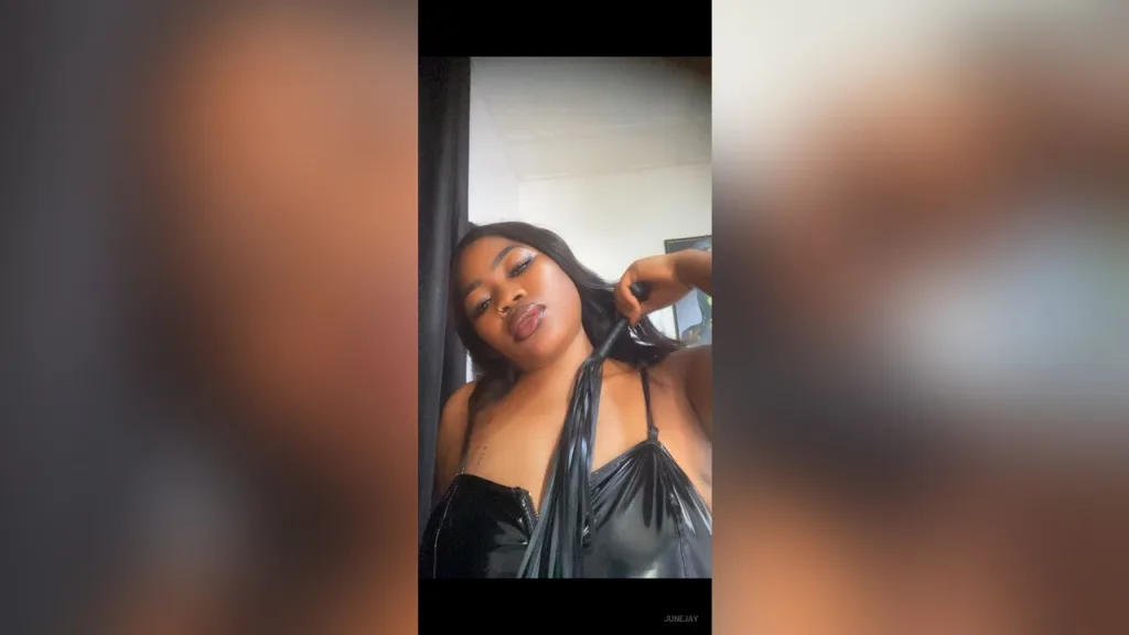 JuneJay — Being bad and mischievous in leather