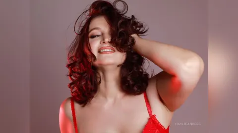 HaylieAnders — Fire red