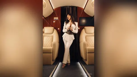 MilanaDomina — Mistress Milana in Private Jet 🛩️