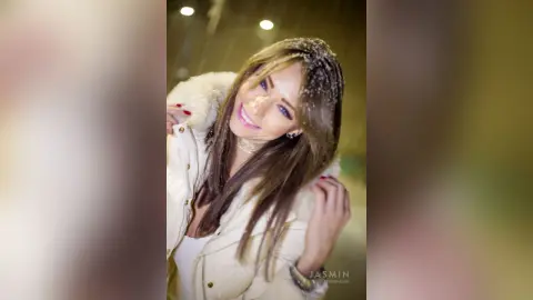 Arianna — Enjoying the snow!