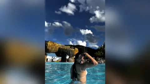 AntonellaJones — pool day💙