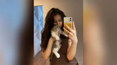 AliceFouraker — Two pussies are looking at you 😘😘