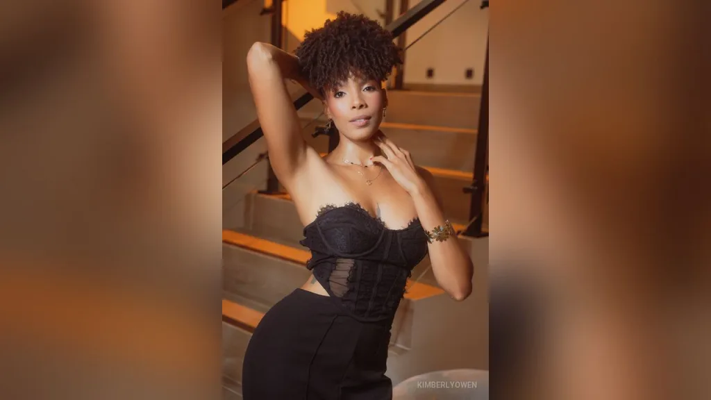 KimberlyOwen — Balck dress