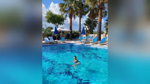 LaraDevi — At the pool