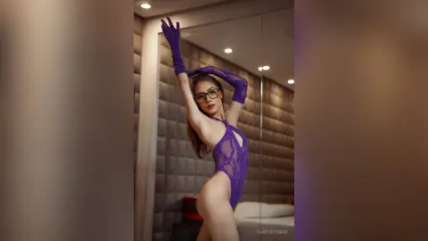 IsaPortman — Purple bae