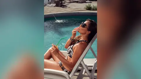 CassyTorres — Pool time