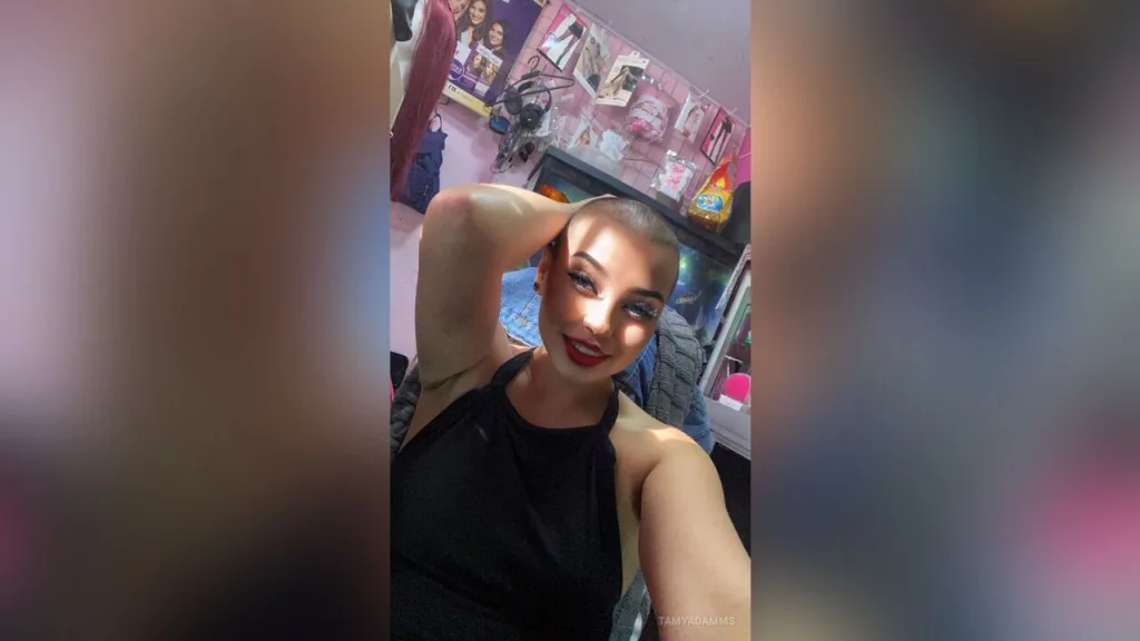TamyAdamms — bald