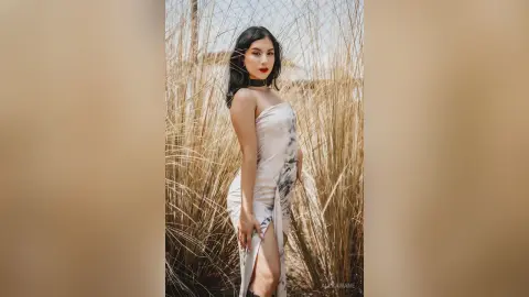 AlexaWane — dress and boots 🤭