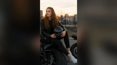 MiaAndrian — black leather