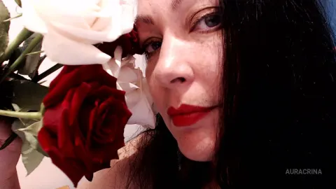 AuraCrina — Red and White Roses (love or passion?:)