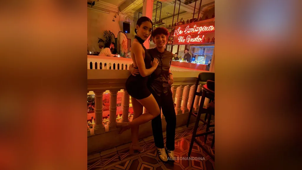 AlissonAndGina — Our anniversary🥂