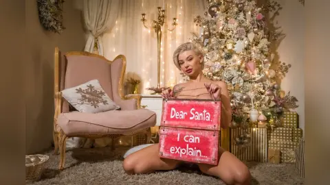 KatalinaRouge — i tried to be a good girl, santa