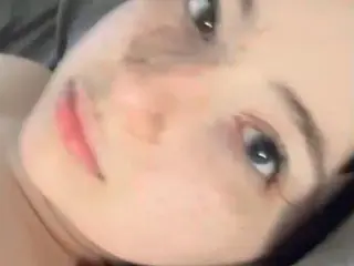 SalemBrynn looks directly at the camera with a close-up view of her face and eyes.